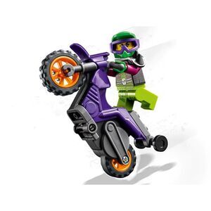 Wheelie Stunt Bike Motorcycle Building Set 60296 Lego City